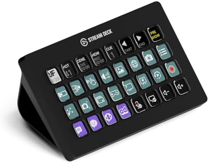 Elgato Stream Deck XL – erweiterter Studio-Controller, 32 Makrotasten, auslösen von Aktion in Apps und Software wie OBS, Twitch, YouTube und anderen, für Mac und PC: Amazon.de: Musikinstrumente & DJ-Equipment