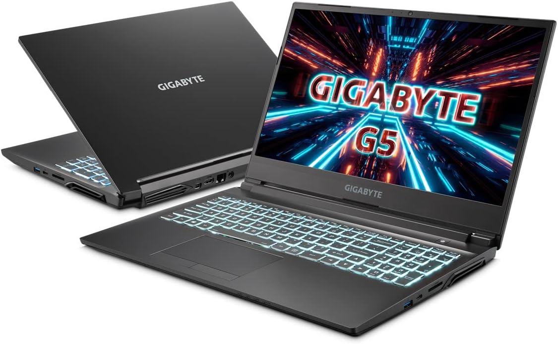 Gigabyte G5 Gaming Laptop mit Intel Core i5 11400H und RTX 3060