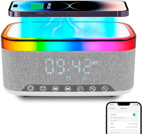 LED Nachttischlampe mit Bluetooth